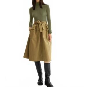 NEW ARLO MOTT chambers long sleeve bodysuit in olive